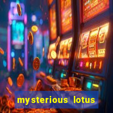 mysterious lotus casebook wei fansub